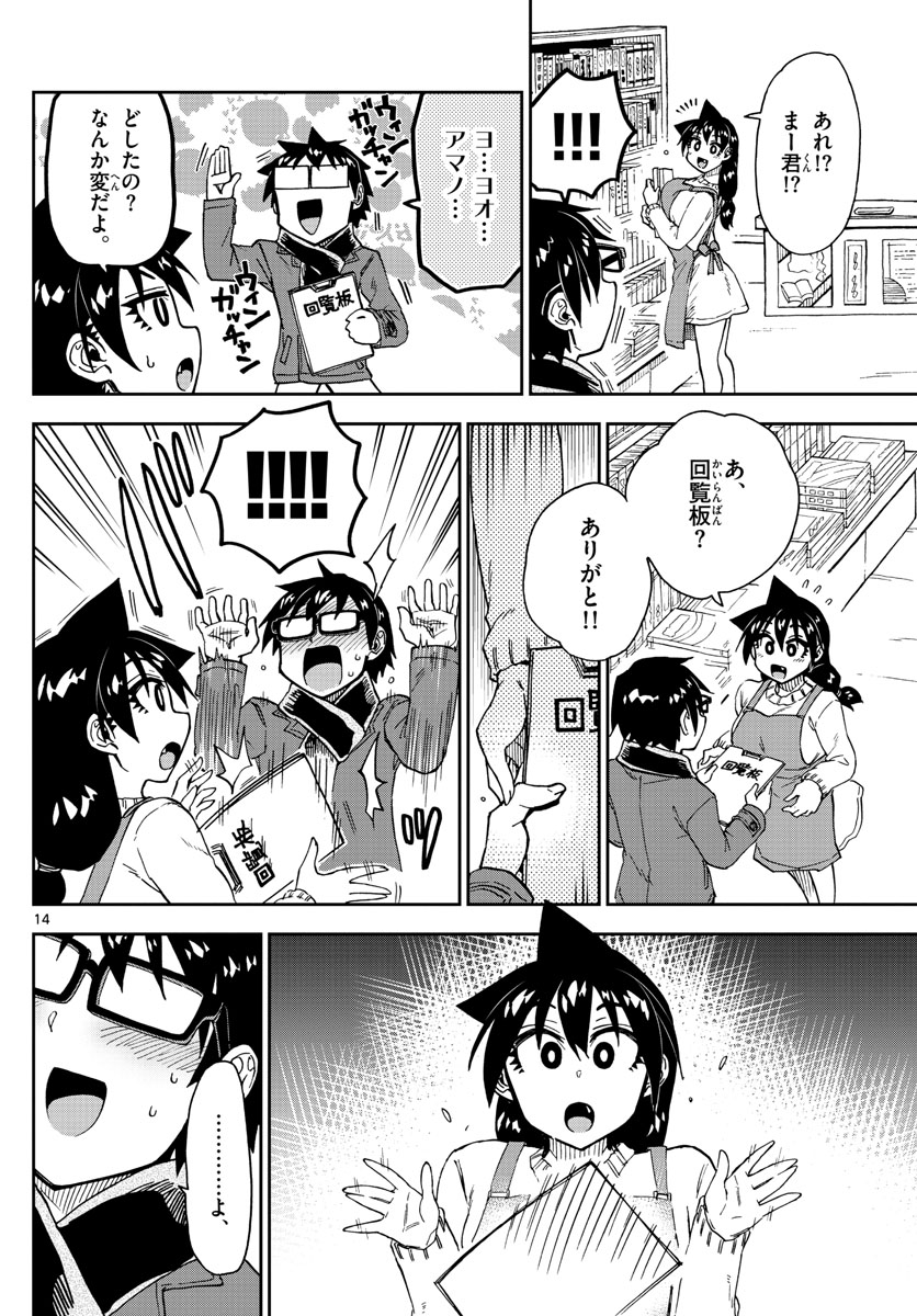 AMANO MEGUMI WA SUKI DARAKE! - RAW Chapter 191 page 14 - nihonkuni.com