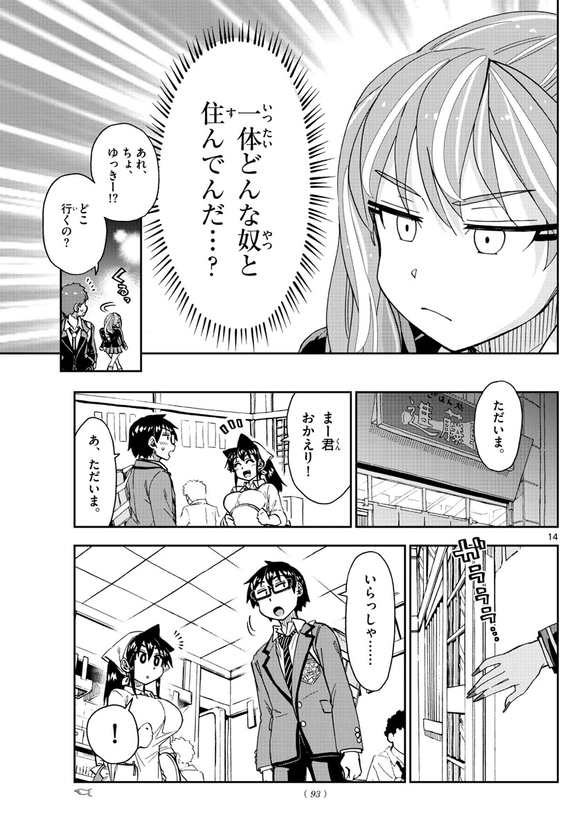 AMANO MEGUMI WA SUKI DARAKE! - RAW Chapter 223 page 14 - nihonkuni.com