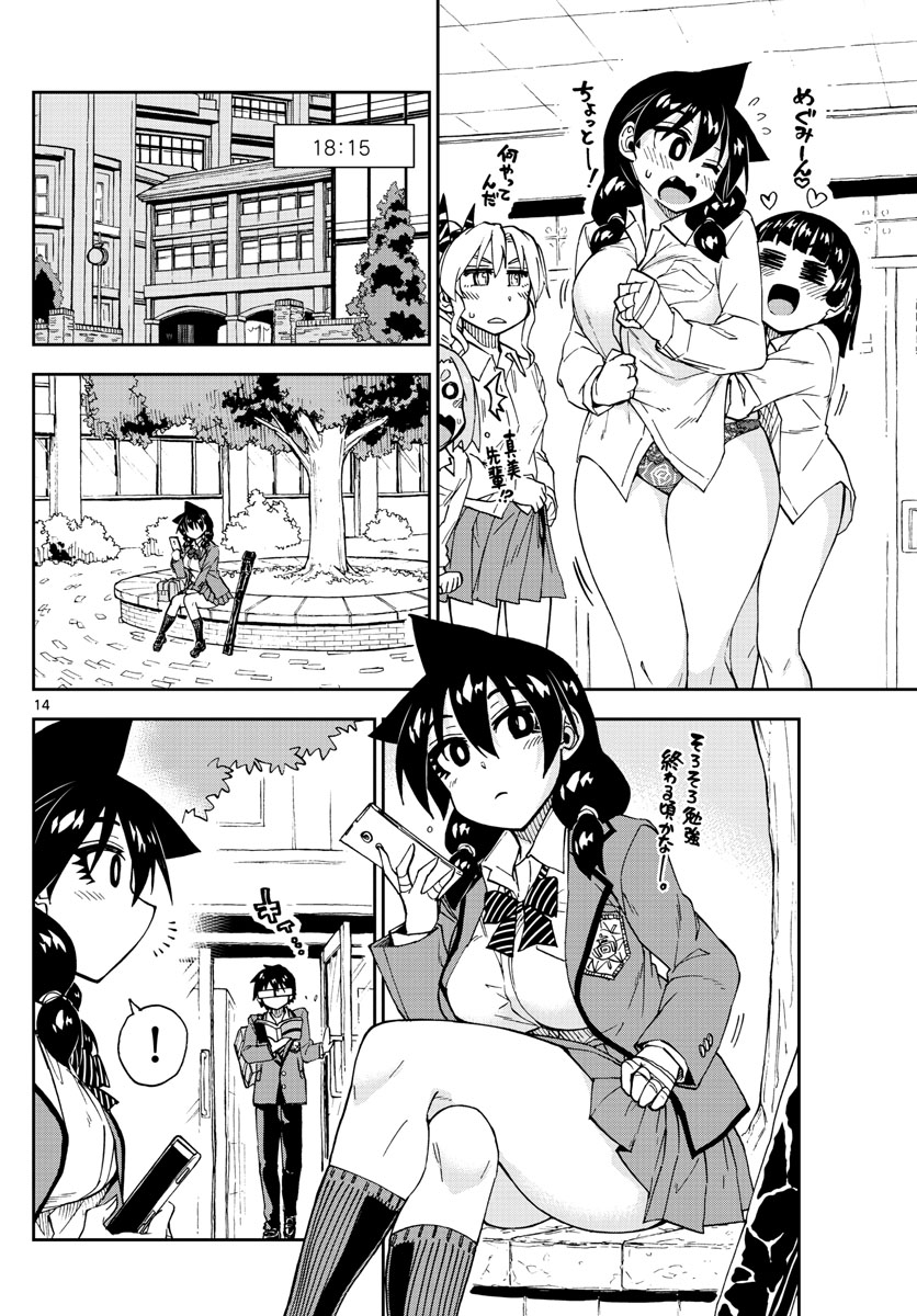 AMANO MEGUMI WA SUKI DARAKE! - RAW Chapter 176 page 14 - nihonkuni.com