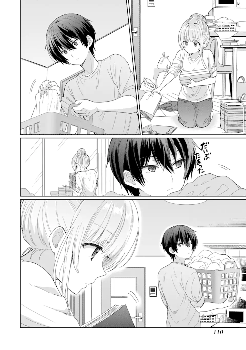 OTONARI NO TENSHI-SAMA NI ITSUNOMANIKA DAME NINGEN NI SARETEITA KEN Chap 3.1 - Pic 14