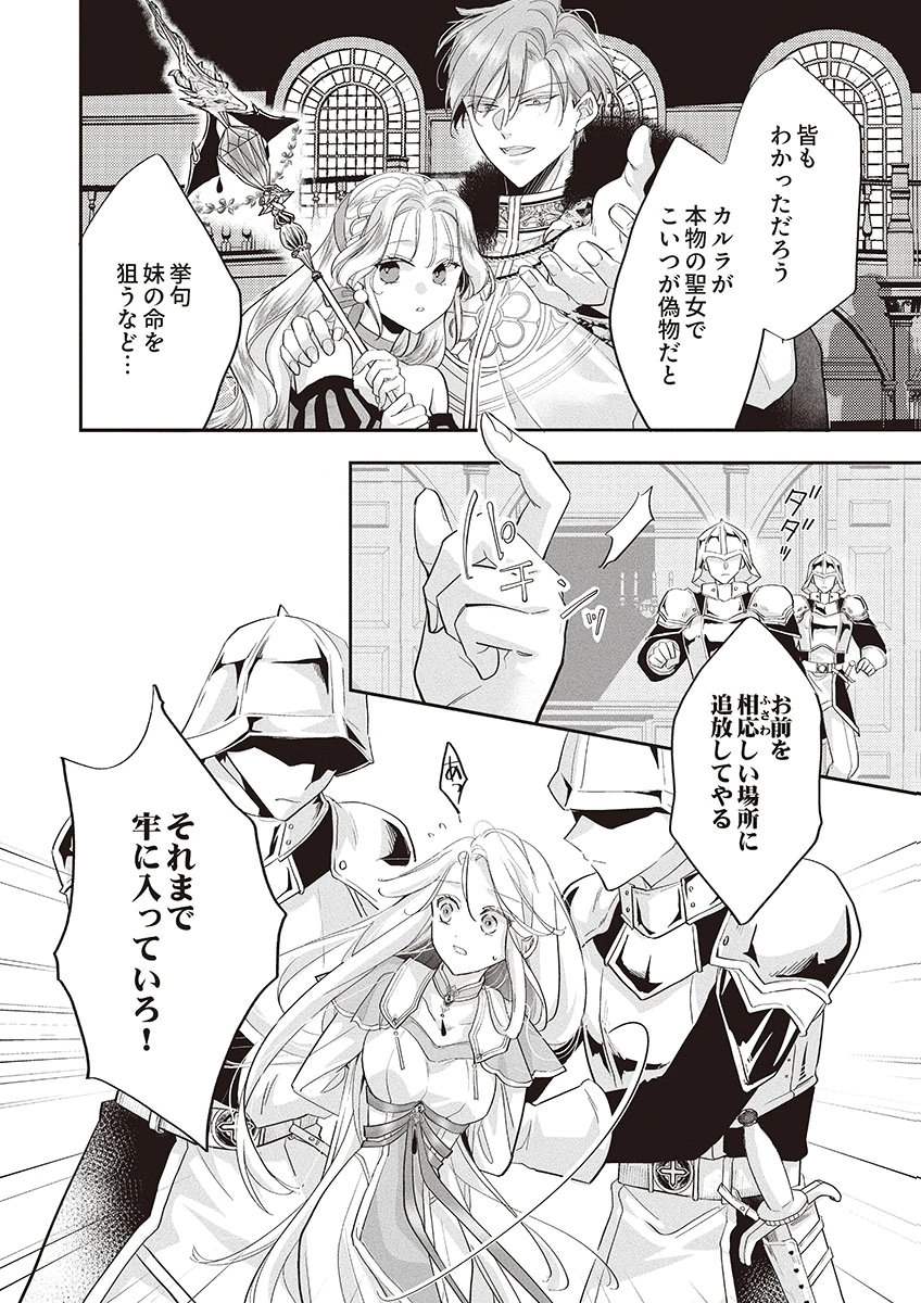 NISEMONO DA TO TEKIKOKU NI TSUIHOU SAREMASHITA GA, DOUYARA HONMONO NO SEIJO WA WATASHI NO YOU DESU. - RAW Chapter 1 page 8 - nihonkuni.com