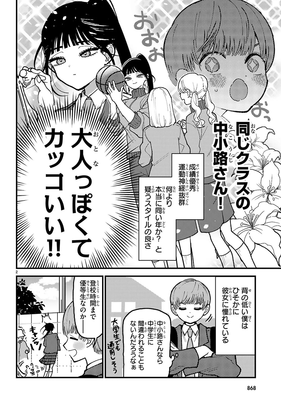 CHOUJIN NAKAKOUJI SAN WA BIBIRI KAWAII Chapter 1 - Page 2
