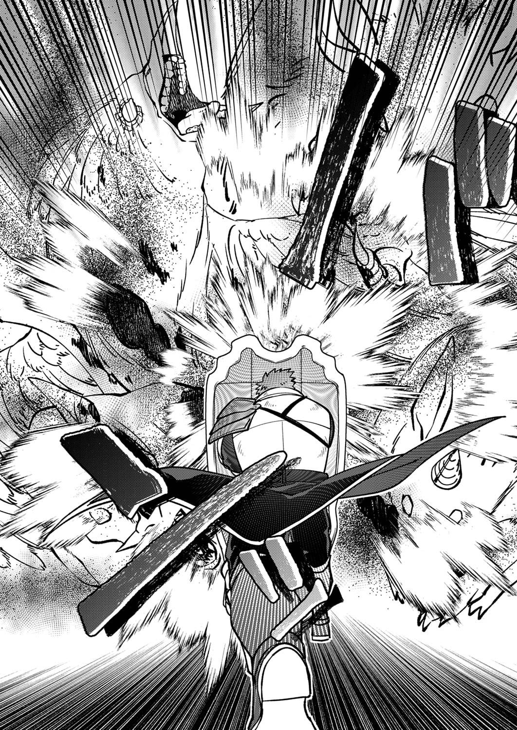 TSUIHOU SARETA OSSAN TANK, JITSU WA BOUGYORYOKU SAIKYOU DATTA NODE DAMAGE ZERO DE MUSOU SURU Chapter 3 page 29 - nihonkuni.com