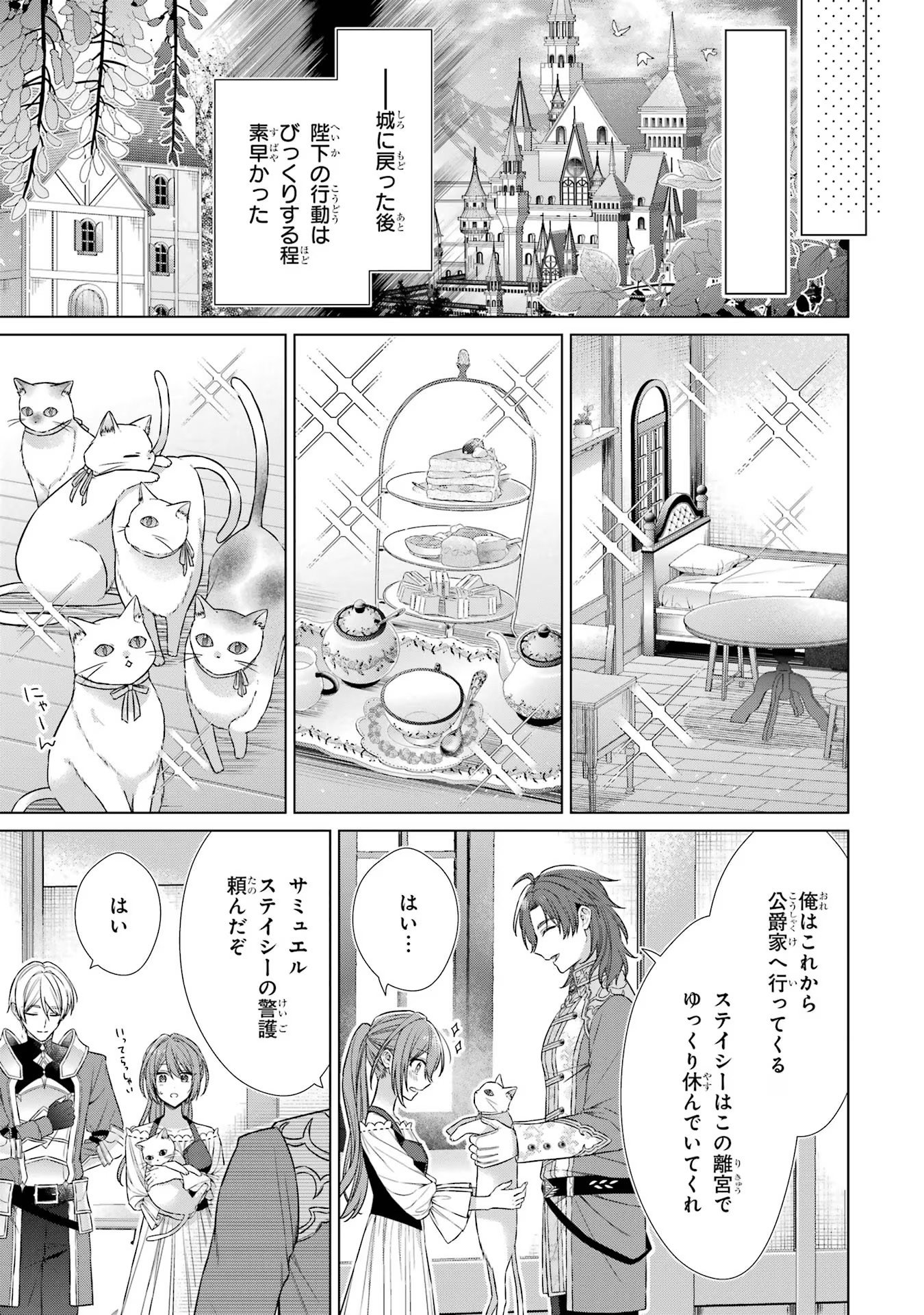 SEIJO GA "AMAYAKASHITE KURERU YASASHII DANNA-SAMA" WO BOSHUU SHITARA KOKUOU HEIKA GA RIKKOUHO SHITE KITA Chapter 3 - Page 41
