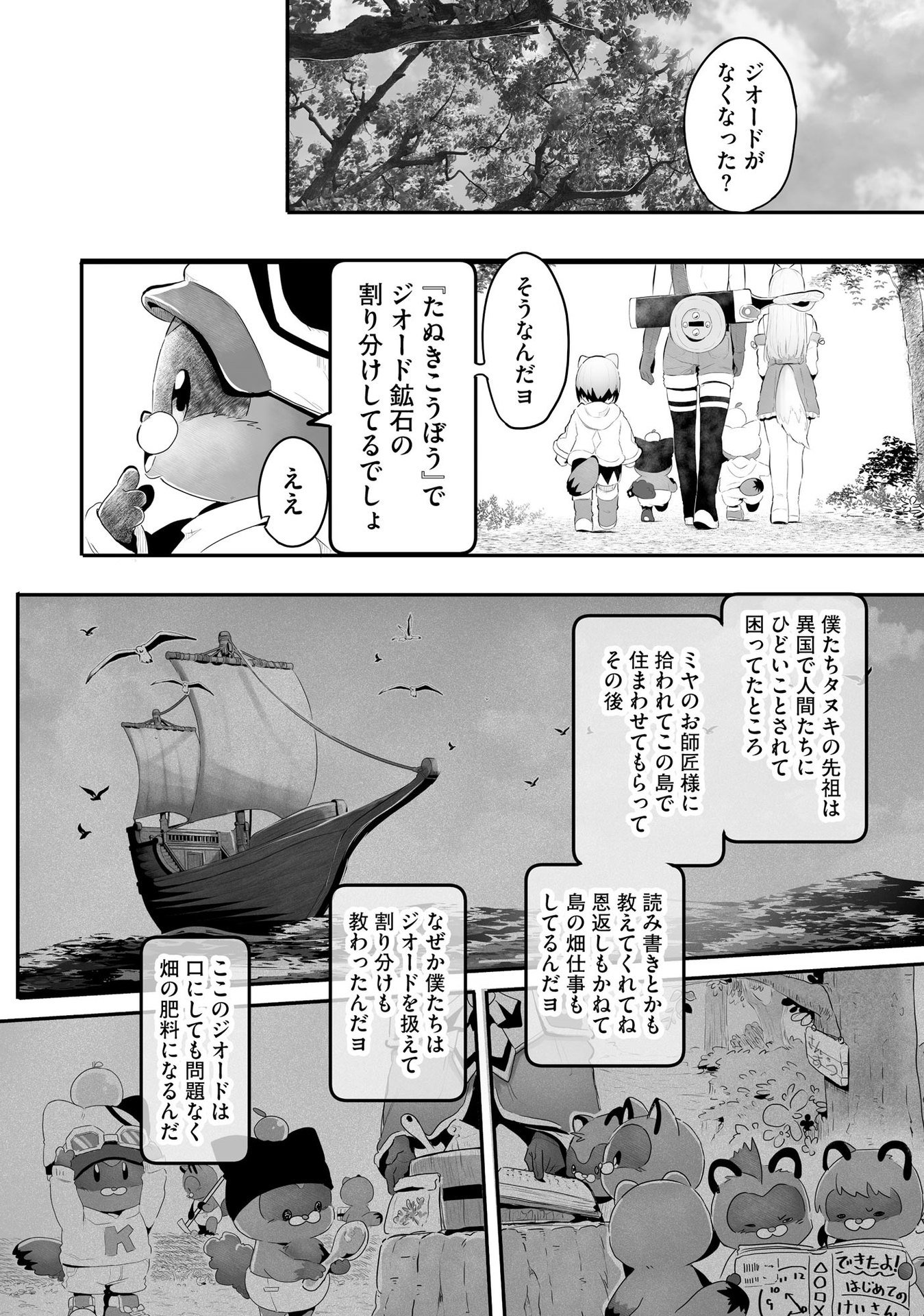DAIKU JOSHI TO SHOTA CHIBI TANUKI NO ISEKAI KOJIMA SLOW LIFE Chapter 6 page 8 - nihonkuni.com