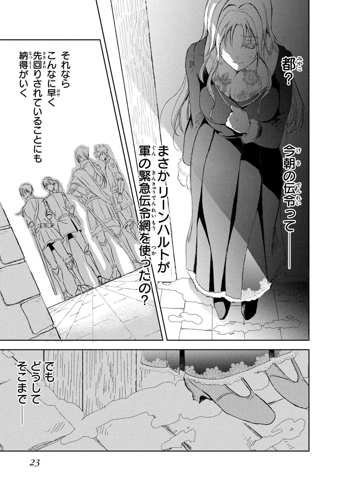 OUHI-SAMA WA RIKON SHITAI - ISEKAI KARA SEIJO-SAMA GA KITA NO DE, MOU OYAKU GOMEN DESU WA NE? Chapter 5 - Page 21