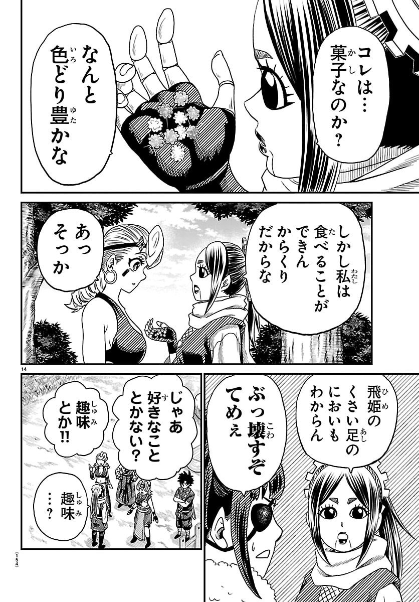 HANZOU TO JUUSAN-NIN NO KUNOICHI-TACHI Chapter 17 - Page 14