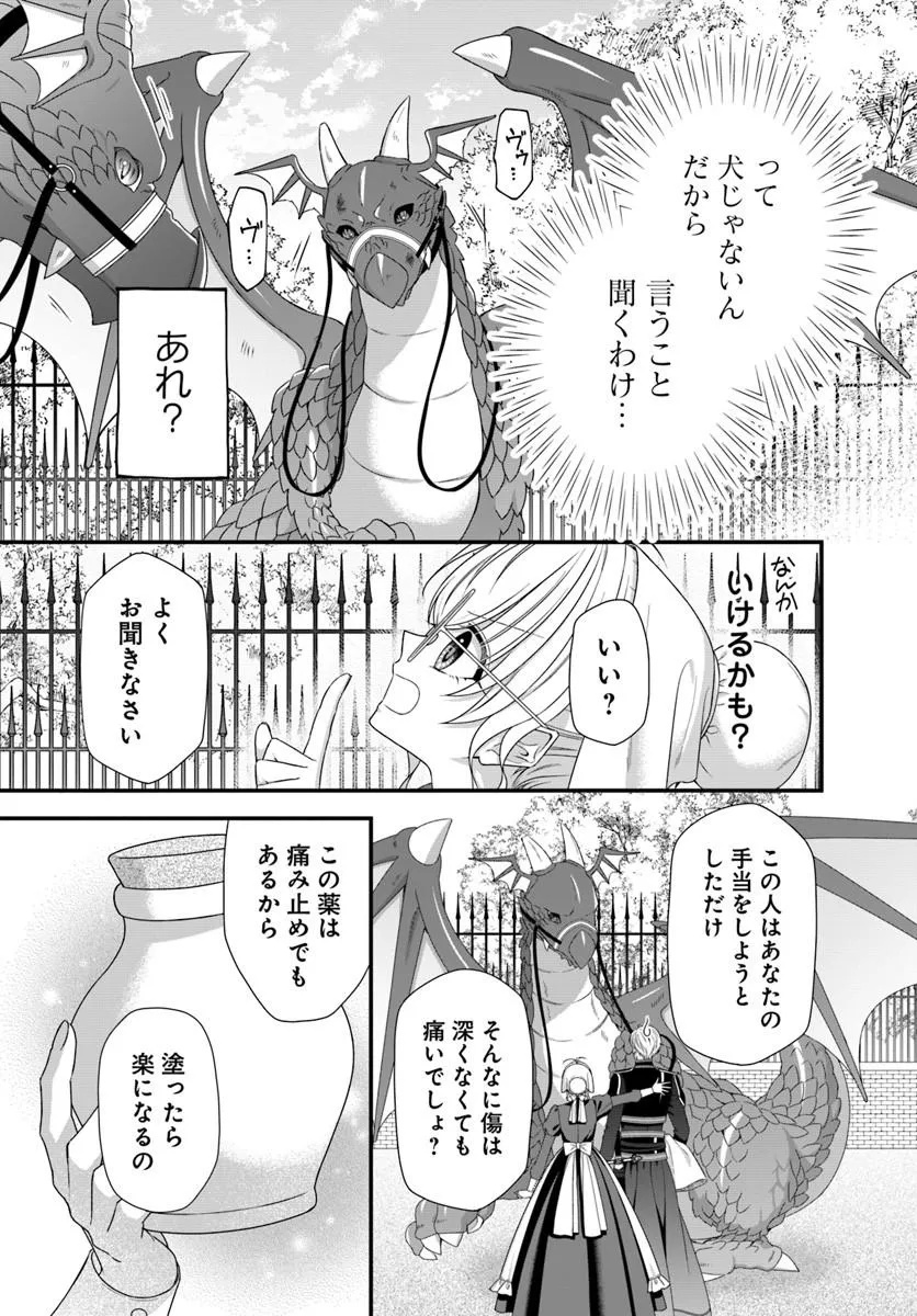 OUJO DESHITA GA KOSSORI RYUU KISHIDAN NO SENZOKU KUSUSHI NI NARIMASHITA! Chapter 8.1 - Page 7