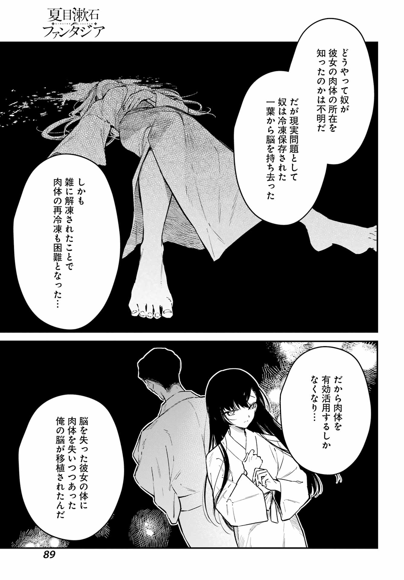 Read NATSUME SOSEKI FANTASIA Chapter 3 [High Quality / Full] - Page 35 - nicomanga.net