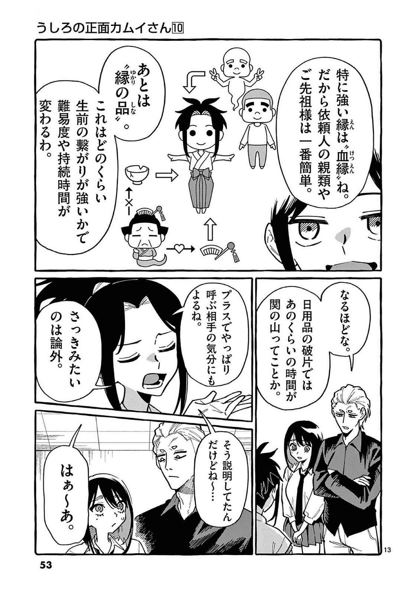Read USHIRO NO SHOUMEN KAMUI-SAN Chapter 92 [High Quality / Full] - Page 13 - nicomanga.net