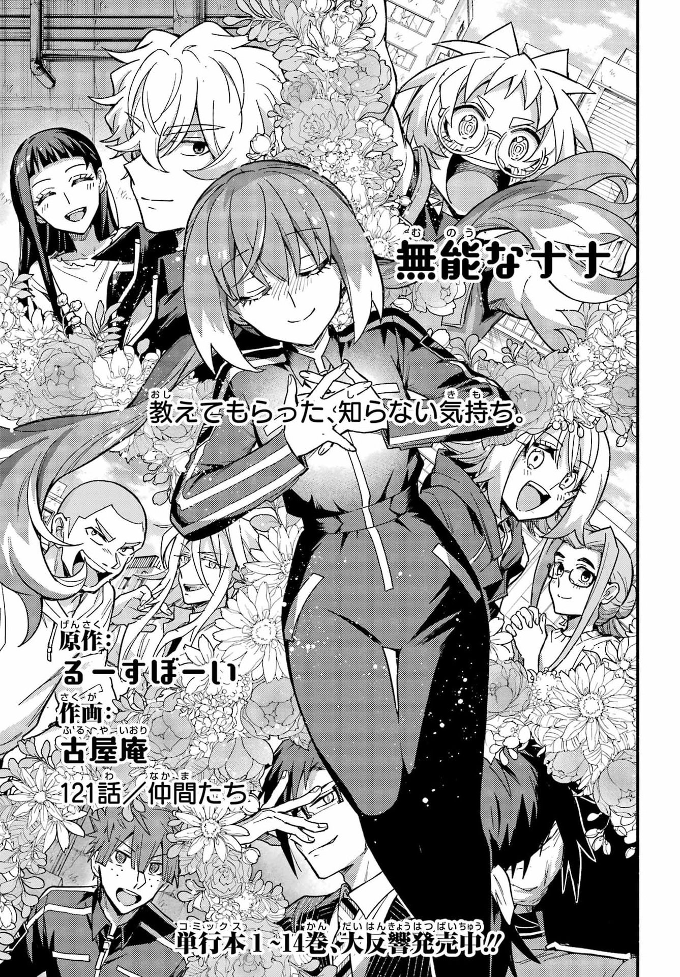 Read MUNOU NA NANA - RAW Chapter 121 [High Quality / Full] - Page 1 - dark.nicomanga.com
