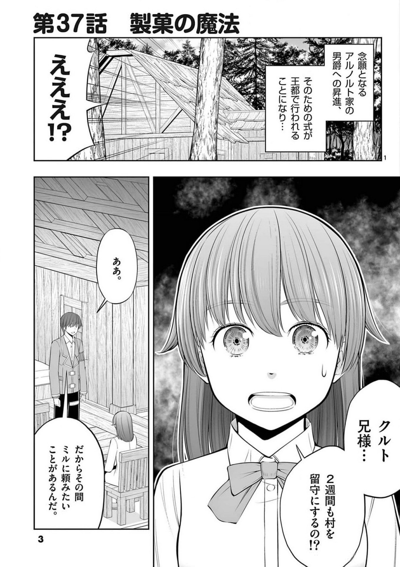 OKASHI SHOKUNIN NO NARIAGARI - TENSAI PATISHIE NO RYOUCHI KEIEI Chapter 37 page 1 - nihonkuni.com