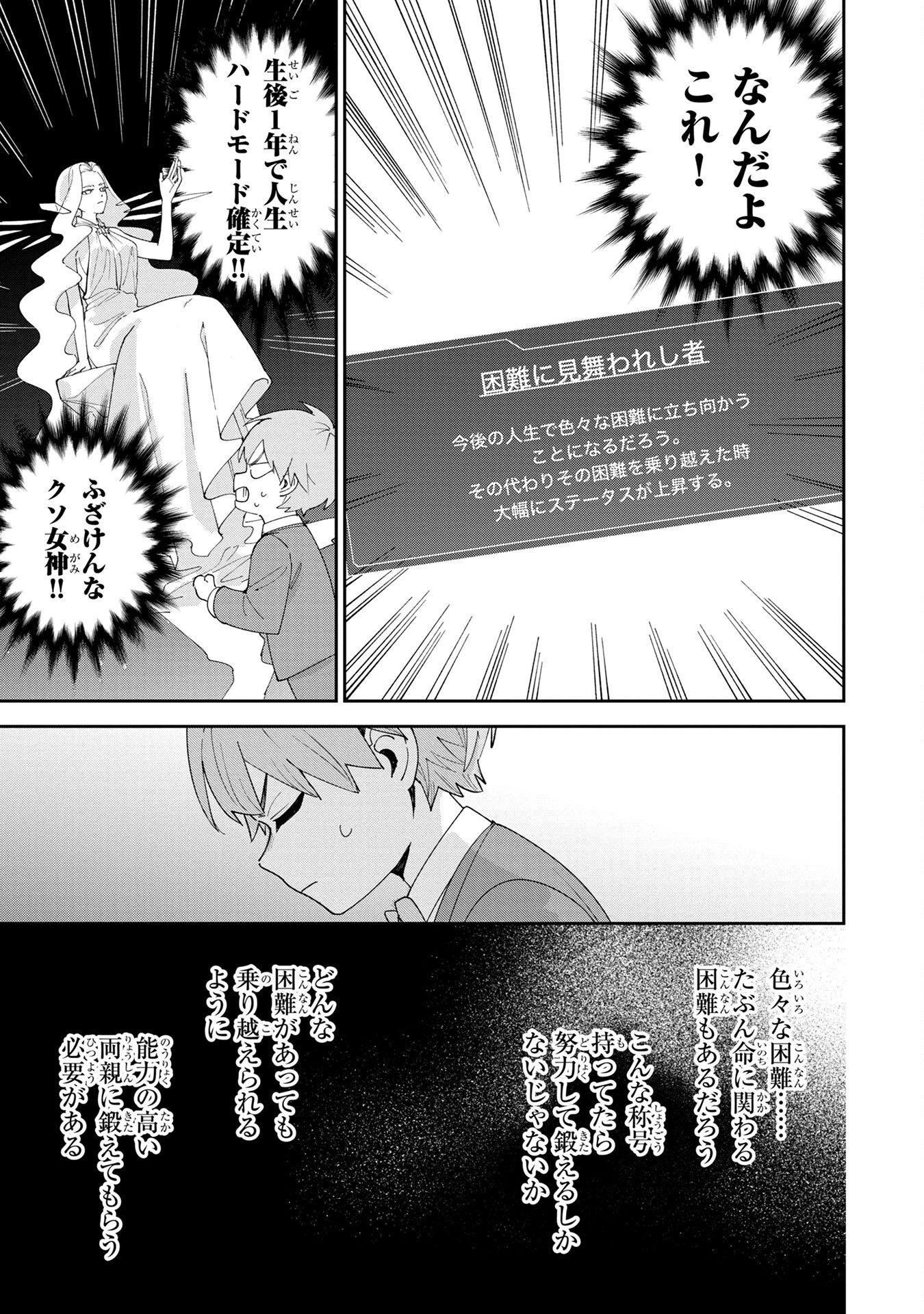 TENSEI SHITE SEICHOU CHEAT WO TENI IRETARA, SAIKYOU SKILL MO TSUITA NO DESU GA!? Chapter 1 - Page 13