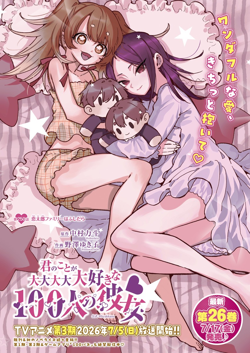 KIMI NO KOTO GA DAI DAI DAI DAI DAISUKI NA 100-RI NO KANOJO - RAW Chapter 250 page 1 - nihonkuni.com