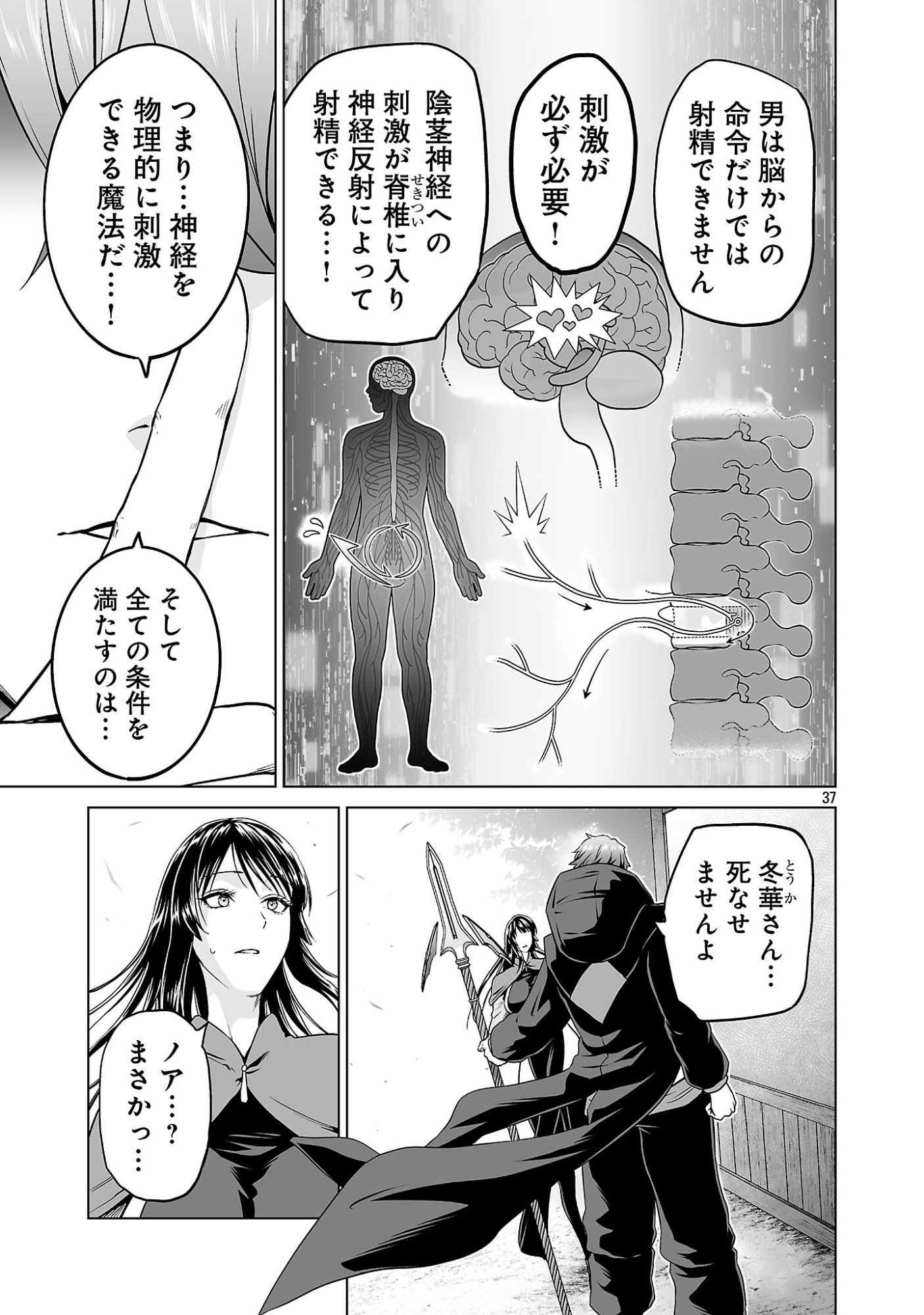 ISEKAI H EIYUUDEN ~BISHOUJO SENSHI-TACHI WA SAIKYOU GUNSHI NO MUCHANA ONEGAI NI SAKARAENAI~ RAW Chap 13 - Pic 37