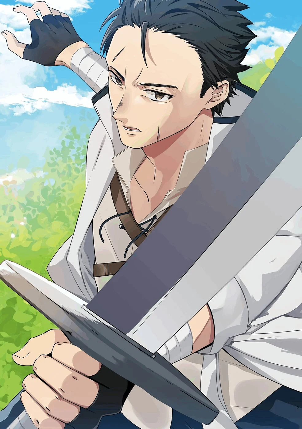 NOROI NO SEI DE YUUSHA PARTY WO TSUIHOU SARETA OSSAN SENSHI, RYOUSHU NI NATTE MY PACE NI HENKYOU KAITAKU WO SUSUMETE ITA HAZU GA TSUYOSUGITE BAKUSOKU DE ROUCHI GA HATTEN SHITE IKIMASU Chap 1 - Pic 2