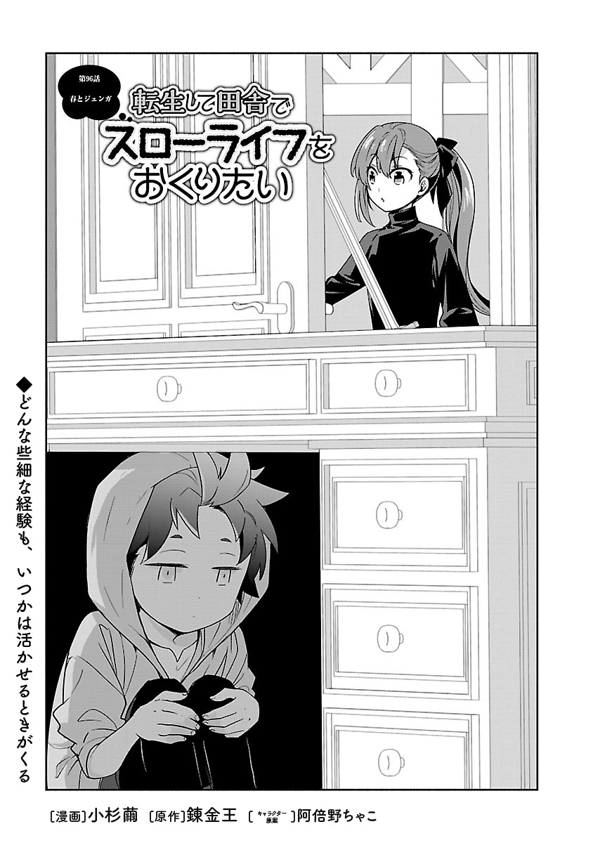 TENSEI SHITE INAKA DE SLOWLIFE WO OKURITAI - RAW Chapter 96 page 1 - nihonkuni.com