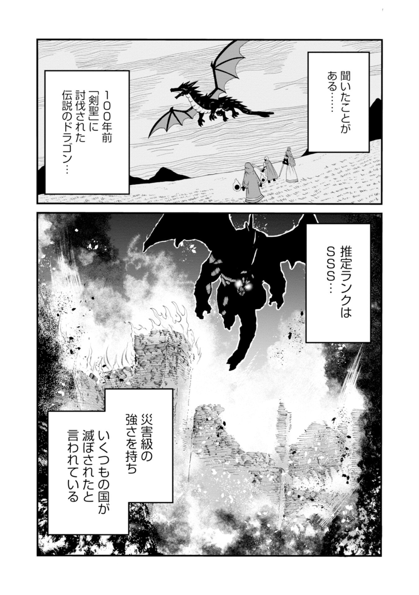 OSSAN WITH NO SKILLS SSS CLASS DRAGON TO YU-GO-SHI NOZOMAZU SAIKYO NI NATTESHMAU Chap 2 - Pic 23