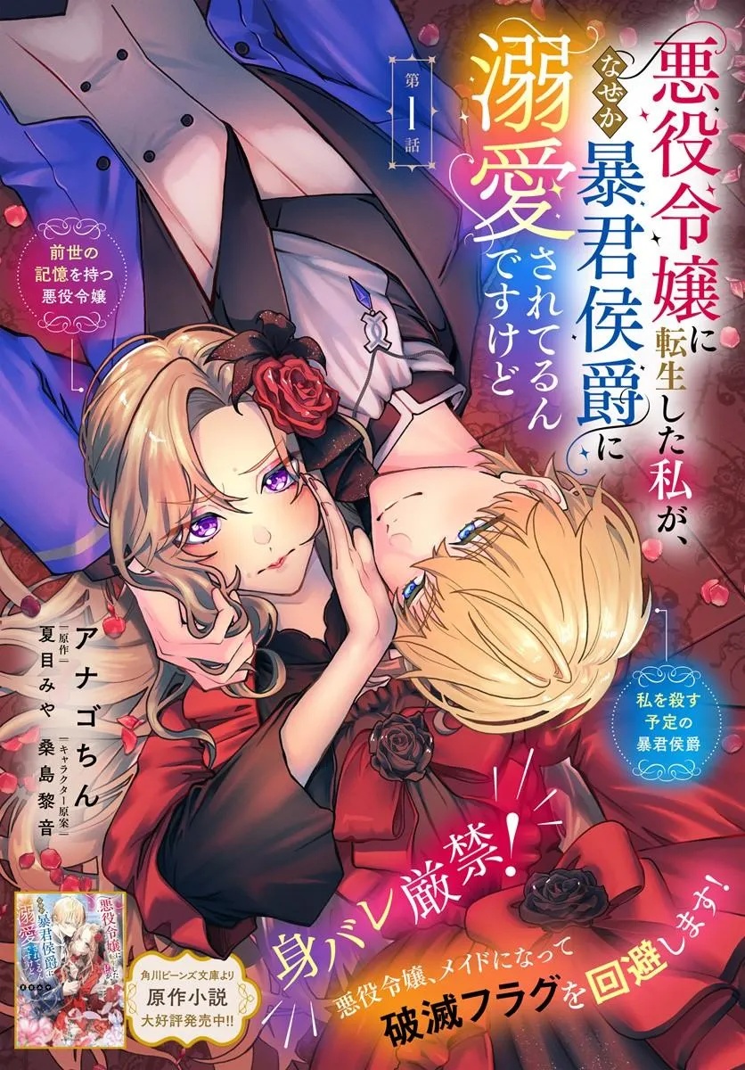 AKUYAKU REIJOU NI TENSEI SHITA WATASHI GA, NAZEKA BOUKUN KOUSHAKU NI DEKIAI SARETE RUN DESU KEDO Chap 1.1 - Pic 1