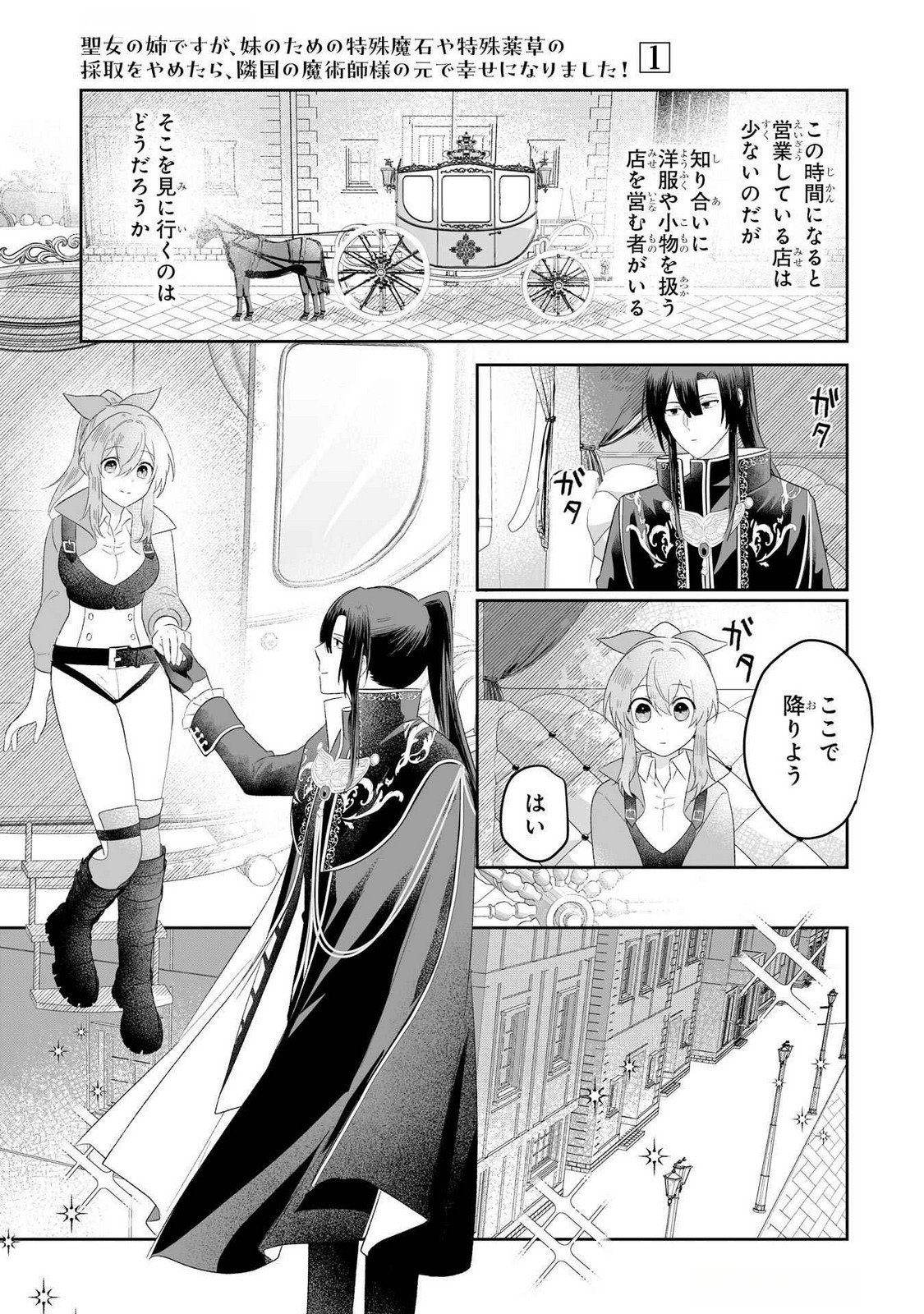 SEIJO NO ANE DESU GA, IMOUTO NO TAME NO TOKUSHU MASEKI YA TOKUSHU YAKUSOU NO SAISHU WO YAMETARA, RINGOKU NO MAJUTSUSHI-SAMA NO MOTO DE SHIAWASE NI NARIMASHITA! Chapter 4 - Page 25