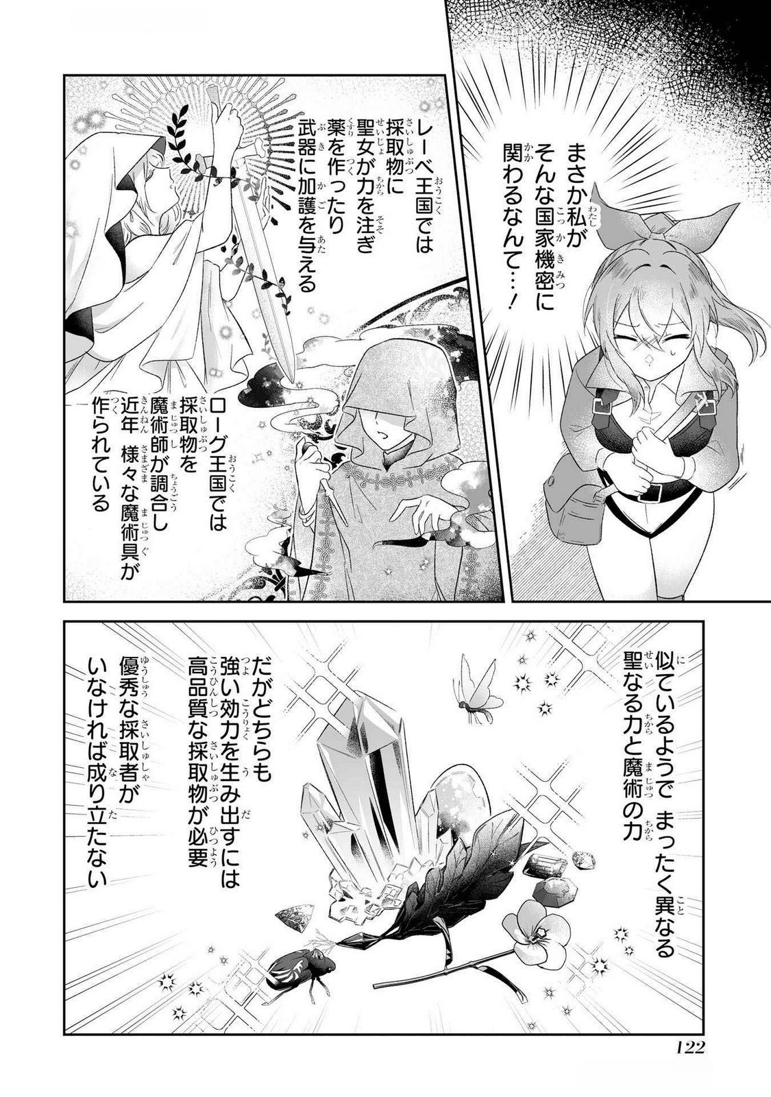 SEIJO NO ANE DESU GA, IMOUTO NO TAME NO TOKUSHU MASEKI YA TOKUSHU YAKUSOU NO SAISHU WO YAMETARA, RINGOKU NO MAJUTSUSHI-SAMA NO MOTO DE SHIAWASE NI NARIMASHITA! Chapter 3 - Page 14
