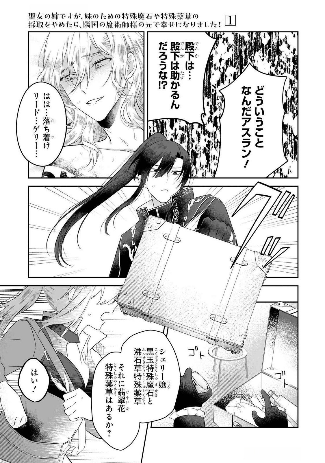 SEIJO NO ANE DESU GA, IMOUTO NO TAME NO TOKUSHU MASEKI YA TOKUSHU YAKUSOU NO SAISHU WO YAMETARA, RINGOKU NO MAJUTSUSHI-SAMA NO MOTO DE SHIAWASE NI NARIMASHITA! Chapter 3 - Page 19