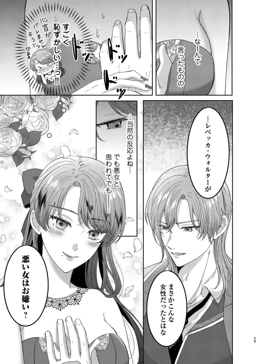 TENSEI SHITARA KYONYU BIJIN DATTA NODE, AKUJO NI NATTE DEMO SUKI NA HITO WO YUWAKU SHIMASU Chap 1 - Pic 29