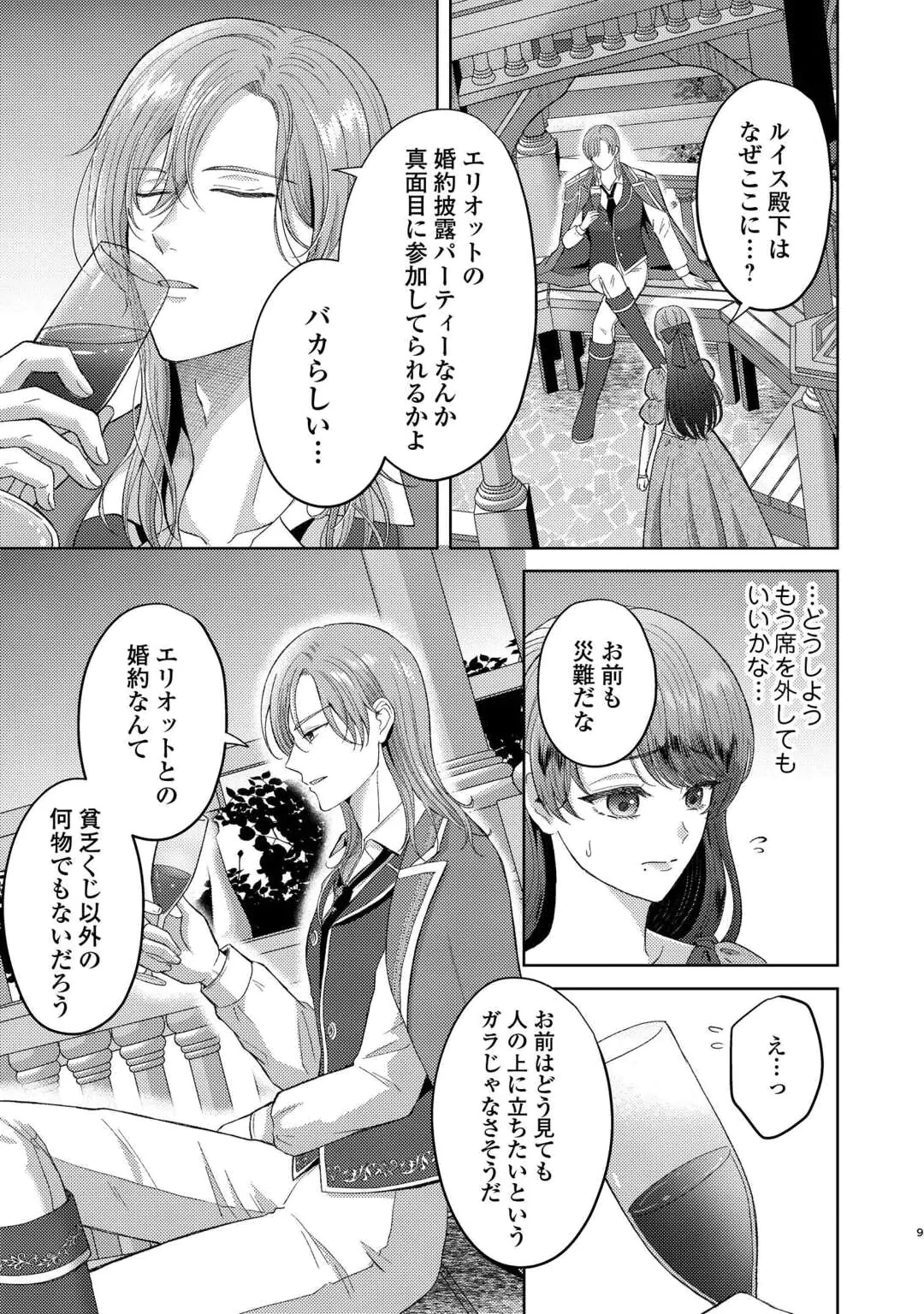 TENSEI SHITARA KYONYU BIJIN DATTA NODE, AKUJO NI NATTE DEMO SUKI NA HITO WO YUWAKU SHIMASU Chap 1 - Pic 9