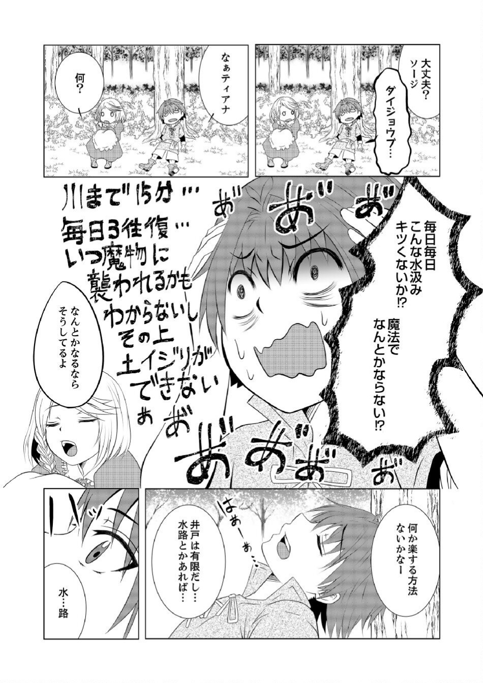 DATSUSARA NOUKA NO ISEKAI SLOW LIFE: RISOU NO KURASHINO TAME, ZENSE NO CHISHIKI DE NOGYO NO HATTEN WO MEZASHIMASU Chap 2 - Pic 7