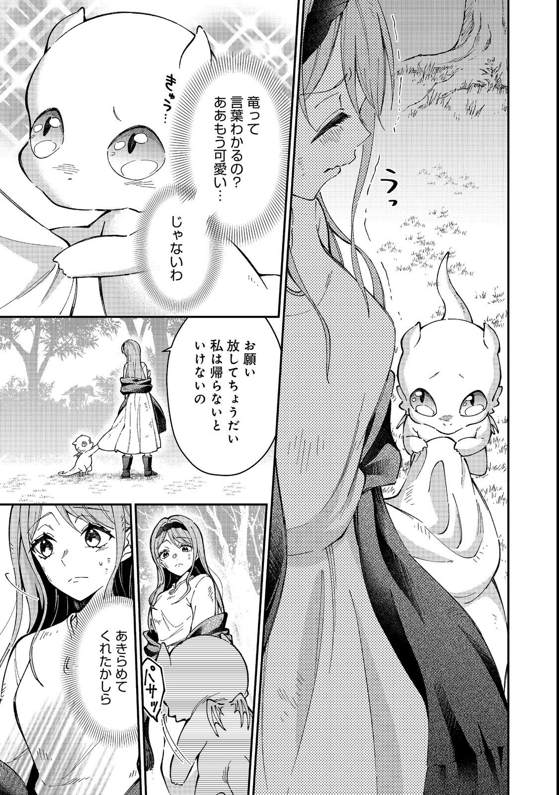 HENKYOU NO MAJO TO SHIROI RYU NO SHIAWASE NA MORI KURASHI: MEGURU KISETSU WO, SAIAI NO ANATA TO TOMO NI Chap 1 - Pic 29