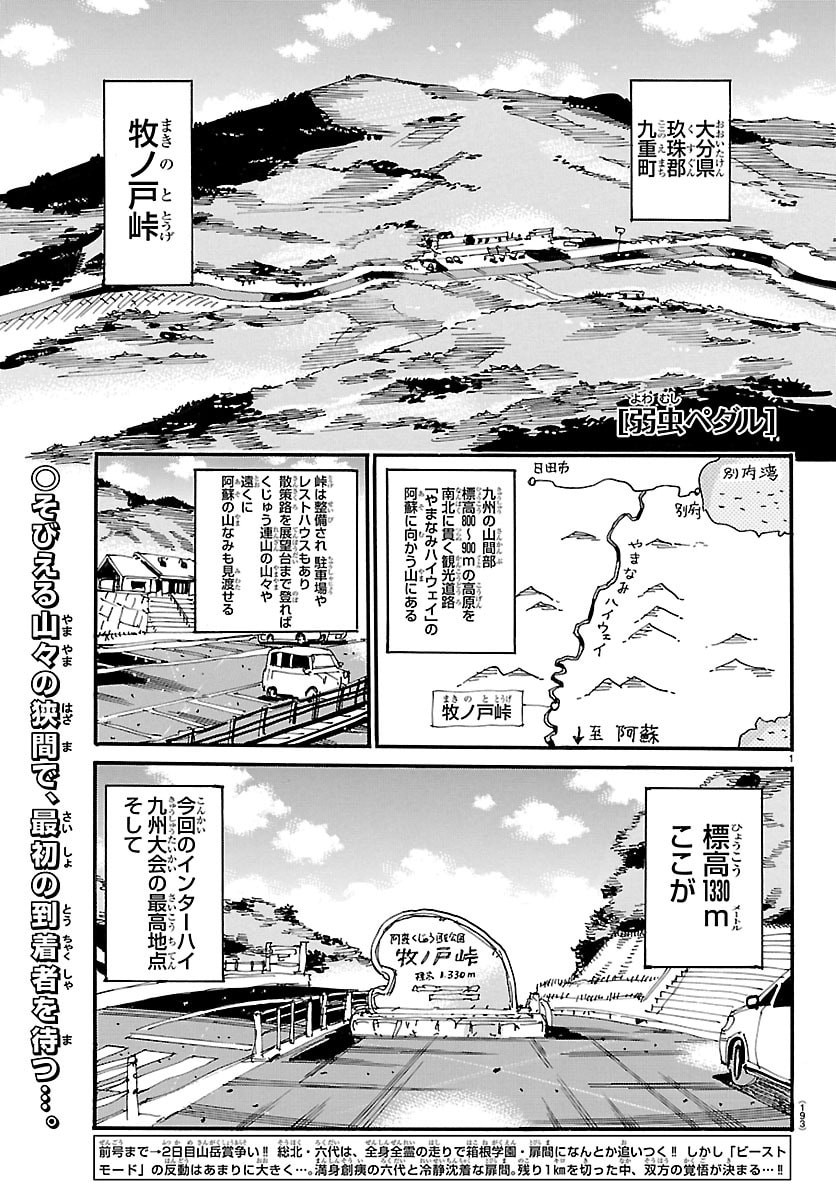 YOWAMUSHI PEDAL - RAW Chap 880 - Pic 1