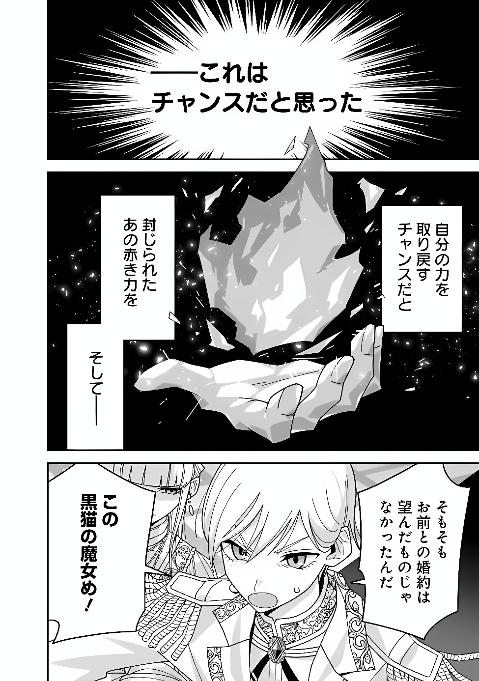 KURO NEKO NO AKUYAKU REIJOU: SAITEI MAGICAL DESUGA, SAIKYOU NO KENJUTSU DE SHOKOKU MANYUU SHICHAIMASU Chap 1 - Pic 12