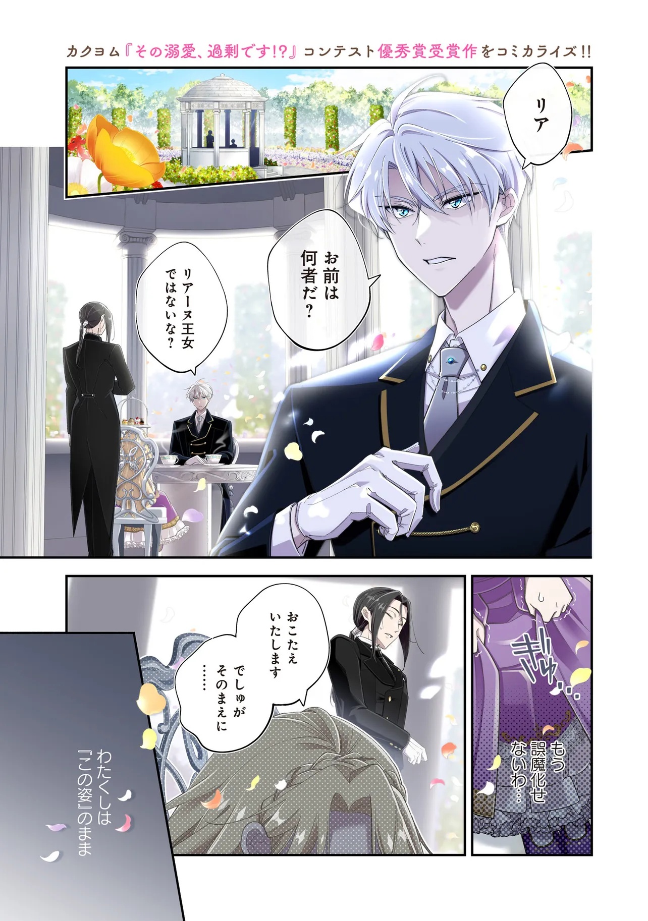 MITAME YOUJO NA AKUYAKU REIJOU WA, KOORI NO KOUTAISHI (TOKIDOKI KAWAII) NO UDE NO NAKA Chap 1 - Pic 1