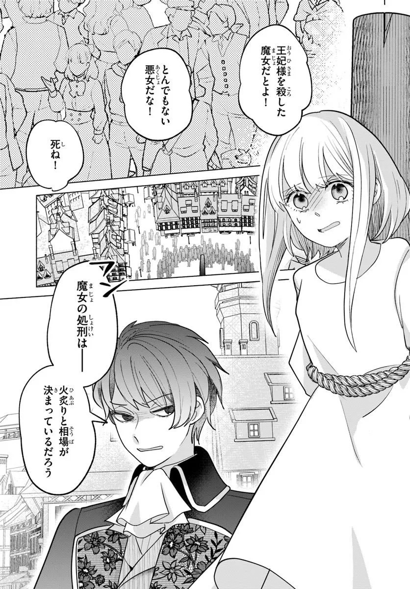 SHOKEI SARETA SEIJO DESU GA KOUJO NI TENSEI SHITE ONIISAMA-TACHI NI DEKIAI SARETE IMASU Chap 1 - Pic 33